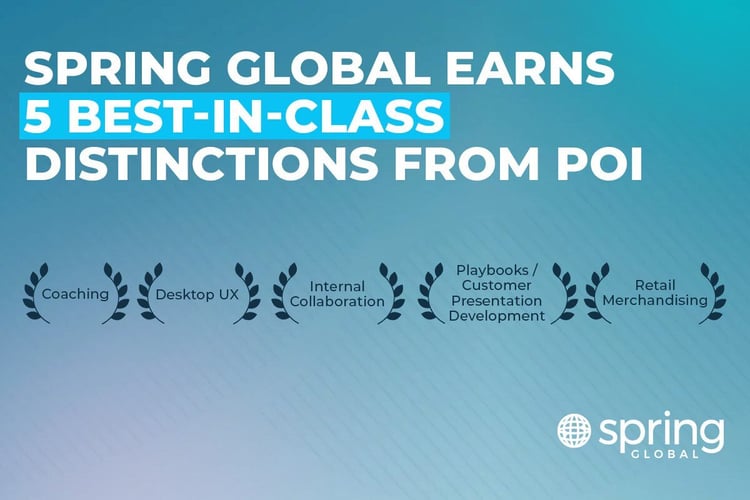 Spring Global 5 best in class distinctions from POI